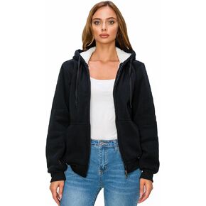 سترة نسائية من الصوف بسحاب كامل من 1826 مع بطانة من الشيربا in Kuwait