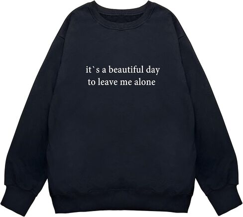 YITAN Women Graphic Cute Sweaters Funny Pullover Teen Girls Sweatshirts in Saudi Arabia