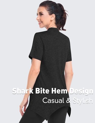 ZENBRIELE Workout Shirts for Women Short Sleeve Athletic Workout Tops Casual T-Shirt Quick Dry Lightweight for Running Hiking in Saudi Arabia