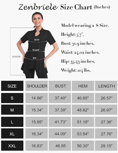 ZENBRIELE Workout Shirts for Women Short Sleeve Athletic Workout Tops Casual T-Shirt Quick Dry Lightweight for Running Hiking in Saudi Arabia