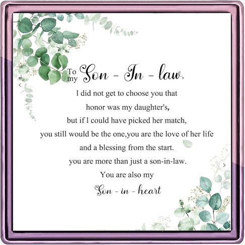 هدايا ابنة القانون، سوار ابنة القانون، خرز العقيق الأرجواني، هدية زفاف ابنة القانون، هدية ابنة المستقبل في القانون، أنت أيضًا ابنتي في القلب in Kuwait