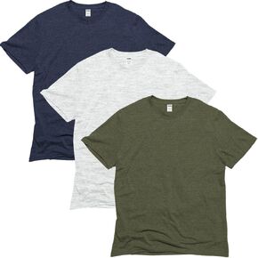 GOEX Eco Friendly T Shirt for Women & Men– Charming 3 Pack T – Unisex T Shirt Pack – Versatile Triblend T Shirts in Saudi Arabia
