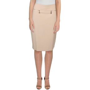 Tommy Hilfiger Womens Above Knee Business Pencil Skirt Beige 4 in Saudi Arabia