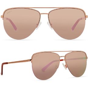 نظارات شمسية DIFF Tate Designer Aviator للنساء حماية من الأشعة فوق البنفسجية 400 in Saudi Arabia