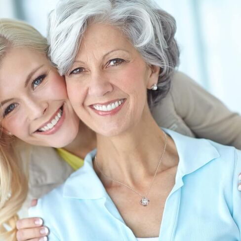 Ieftop Gifts Necklaces for Women Teen Girls, 14K White Gold Plated Dainty Love Knot Necklace for Grandma Aunt Stepmother Sister Mother Jewelry Mothers Day Anniversary Birthday Gifts for Women in Kuwait