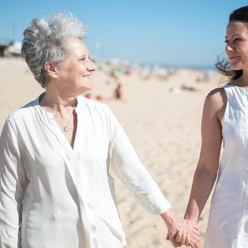 Ieftop Gifts Necklaces for Women Teen Girls, 14K White Gold Plated Dainty Love Knot Necklace for Grandma Aunt Stepmother Sister Mother Jewelry Mothers Day Anniversary Birthday Gifts for Women in Kuwait