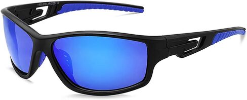 MAXJULI Polarized Sports Sunglasses for Men Women Tr90 Frame for Running Fishing Baseball Driving MJ8013 in Kuwait