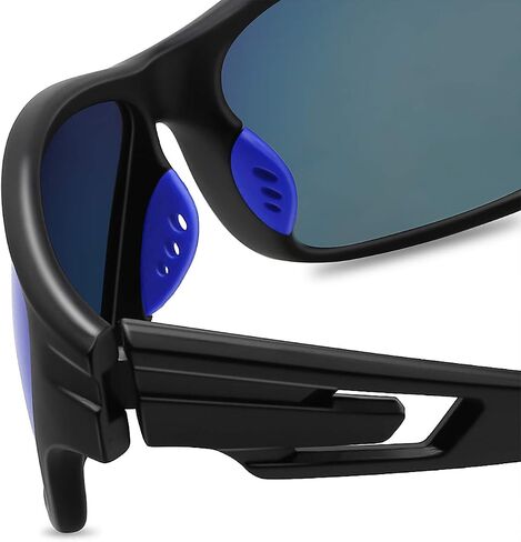 MAXJULI Polarized Sports Sunglasses for Men Women Tr90 Frame for Running Fishing Baseball Driving MJ8013 in Kuwait
