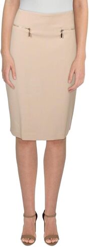Tommy Hilfiger Womens Above Knee Business Pencil Skirt Beige 4 in Saudi Arabia