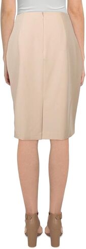Tommy Hilfiger Womens Above Knee Business Pencil Skirt Beige 4 in Saudi Arabia