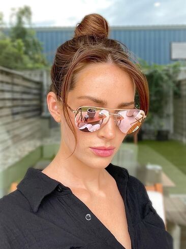 DIFF Tate Designer Aviator Sunglasses for Women UV400 Protection in Saudi Arabia