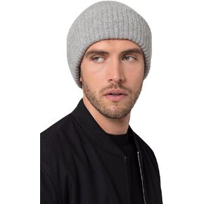 Style Republic Men’s Chunky Knit Beanie, Cashmere, Soft & Stretchy, Warm Hat for Winter in Kuwait