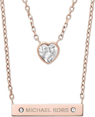 Michael Kors Silver-Tone Necklace for Women; Necklaces for Women; Jewelry for Women in Saudi Arabia