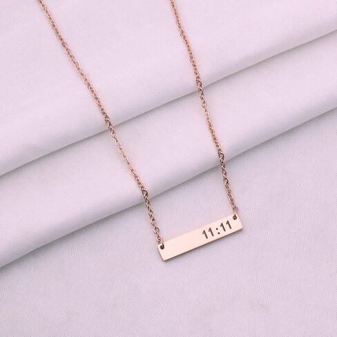 11 11 Angel Numbers Necklace Make A Wish Gift for Women Teen Girls in Kuwait