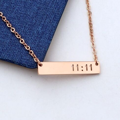 11 11 Angel Numbers Necklace Make A Wish Gift for Women Teen Girls in Kuwait