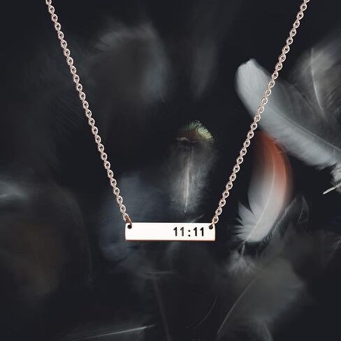 11 11 Angel Numbers Necklace Make A Wish Gift for Women Teen Girls in Kuwait