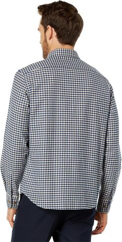 UNTUCKit Flannel Cerasuolo Shirt Navy MD Regular Fit in Kuwait