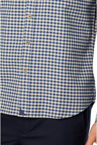 UNTUCKit Flannel Cerasuolo Shirt Navy MD Regular Fit in Kuwait