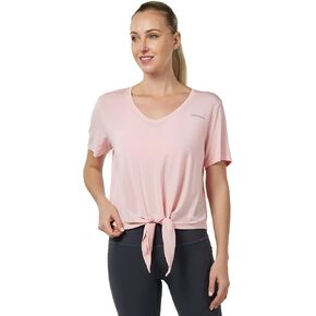 GRAMVAL Tie Front Womens T Shirts, Short Sleeves V Neck Tee Tops Athletic Workout Gym Yoga Sweatshirts