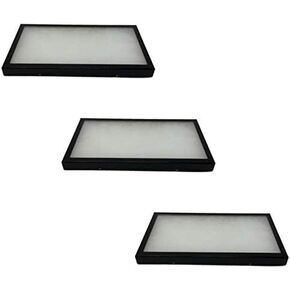 3 عبوات من حافظات عرض Riker مقاس 8 × 14 × 1 للمجوهرات والمقتنيات والمزيد in Kuwait