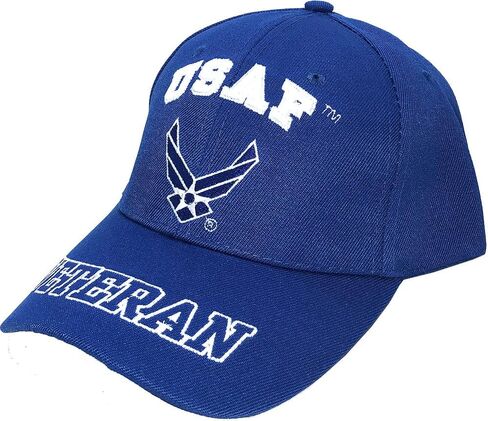 USAF الولايات المتحدة الأمريكية القوات الجوية المخضرم قبعة بيسبول زرقاء قبعة in Kuwait