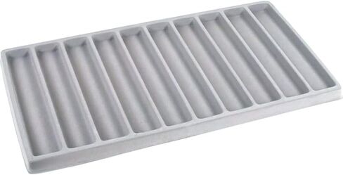 FindingKing 50 Slot Bracelet & Watch Display Tray Gray Showcase in Saudi Arabia