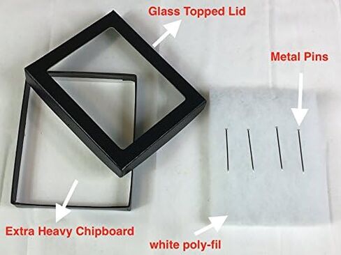 3 عبوات من حافظات عرض Riker مقاس 8 × 14 × 1 للمجوهرات والمقتنيات والمزيد in Kuwait