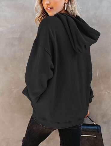 Orchidays Women's Casual Pocket Hoodies Long Sleeve Fashion Drawstring Pullover Tops in Kuwait