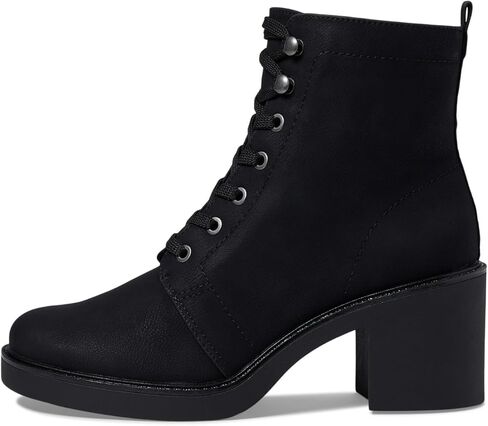 LifeStride Women's Rhodes Combat Block Heel Boot Ankle in Saudi Arabia