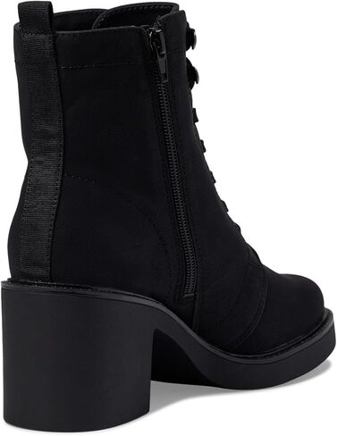 LifeStride Women's Rhodes Combat Block Heel Boot Ankle in Saudi Arabia