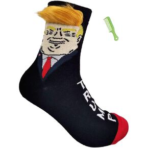 Trump Socks - Unisex Funny Gift Socks Novelty President 2024 Socks MAGA socks Gift Set