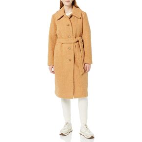 Amazon Essentials Women's Relaxed-Fit Recycled Polyester Sherpa Long Coat (Available in Plus Size) (Previously Amazon Aware)