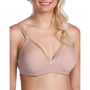Leading Lady Women's Plus Size Luxe Body T-Shirt Bra Wirefree