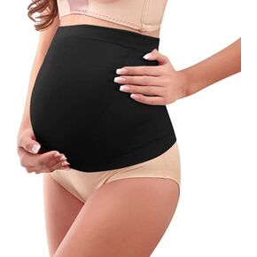 Smart-Safe.com MommySafe Pregnancy Belly Support Band - RF-EMF Shielding Maternity Belly Band, Pregnancy Must Haves (Small, Peach) in Kuwait