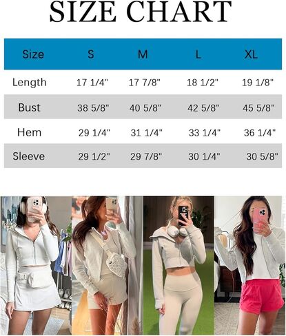 Raikamitu إمرأة زمم هوديي اقتصاص هوديي كم طويل صوف مبطن لطيف هوديس بلوزة كاجوال بلوزات in Kuwait