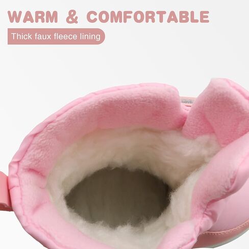 أحذية ثلج للفتيات من Blikcon أحذية شتوية دافئة (طفل صغير/طفل صغير) in Kuwait