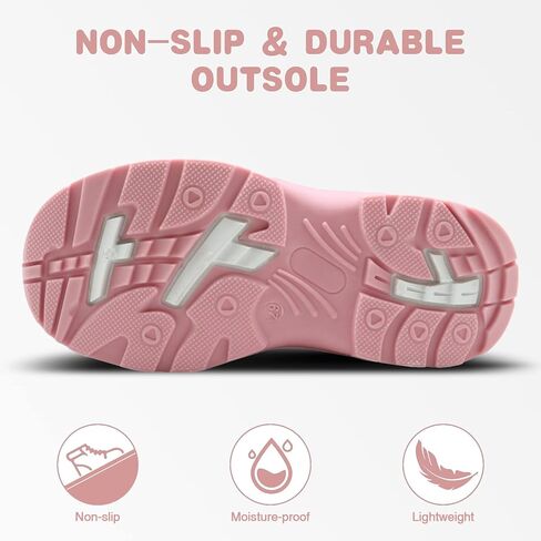 أحذية ثلج للفتيات من Blikcon أحذية شتوية دافئة (طفل صغير/طفل صغير) in Kuwait