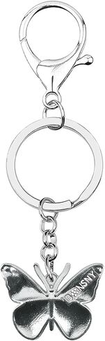 BAMAY المينا سبيكة فراشة سلاسل المفاتيح سيارة Keyrings الحشرات مجوهرات للنساء الفتيات حقيبة محفظة سحر الهدايا in Saudi Arabia