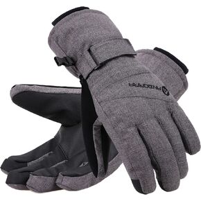 ANDORRA Women's Waterproof Touchscreen Ski Gloves