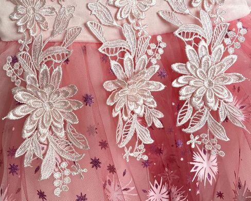 فستان Myosotis510 للفتيات من الدانتيل لحفلات الزفاف وأكمام طويلة ملابس رسمية للحفلات للفتيات الصغيرات in Kuwait