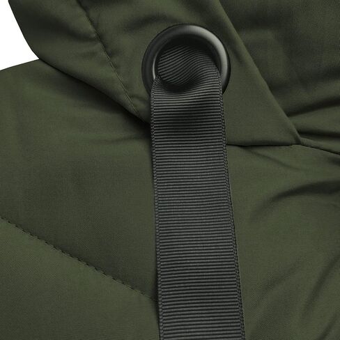 سترات نسائية منتفخة سوداء من MJORI سترة طويلة مبطنة بسحاب للنساء من Chalecos De Mujer De Vestir in Kuwait