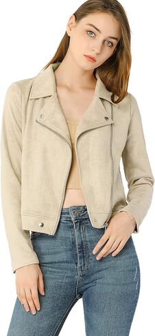 Allegra K Women's Moto Jacket in Kuwait