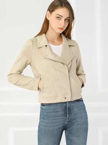 Allegra K Women's Moto Jacket in Kuwait