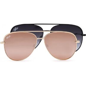 Sahouna Aviator Sunglasses Polarized For Women And Men Vintage Glasses Couples Aviator Trendy Engagement Gift For Couples UV400 Protection in Saudi Arabia