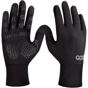 قفازات الجري الرياضية للرجال والنساء من GOT - شاشة تعمل باللمس، مضادة للانزلاق، قفازات شتوية ببطانة رفيعة - ركوب الدراجات في الطقس البارد، القيادة in Kuwait