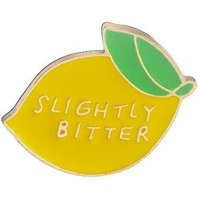 Comelyjewel Lemon Enamel Brooch Pin Backpack Hat Bag Accessory Badge Jewellery- Slightly Bitter Useful and Practical in Saudi Arabia