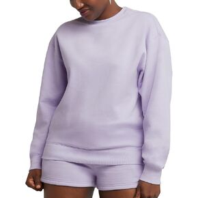 Hanes Originals Women's Fleece Sweatshirt, Midweight Sweatshirt for Women, Placed Flowers in Kuwait