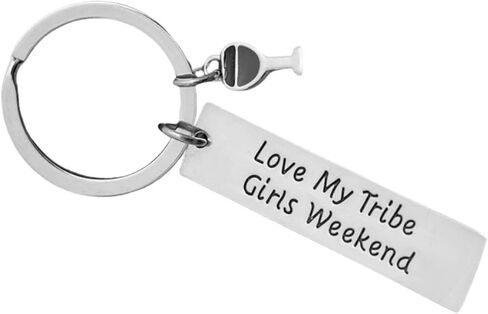 Infinity Collection Girls Weekend Keychain, Love My Tribe, Girls Weekend Gifts for Women, Best Friends Keychain for Women in Kuwait