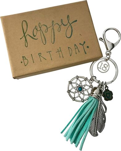 سلسلة مفاتيح دريم كاتشر لعيد الميلاد الثامن عشر للفتيات، مغلفة في صندوق مختوم باليد in Kuwait