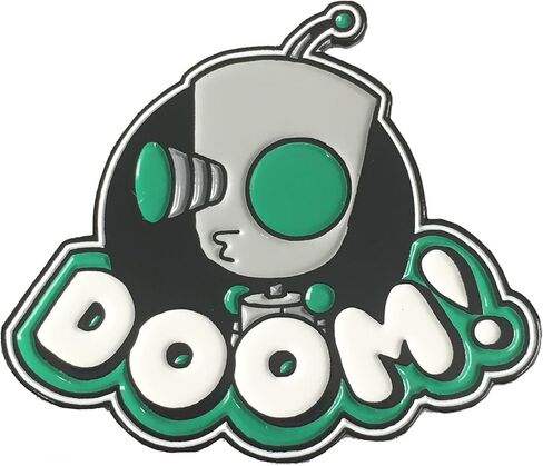 Licensed Invader Zim - DOOM! 1.60" Collectible Pin in Saudi Arabia